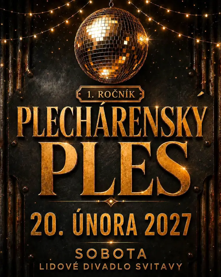 Plakát — 1. Plechárenský ples